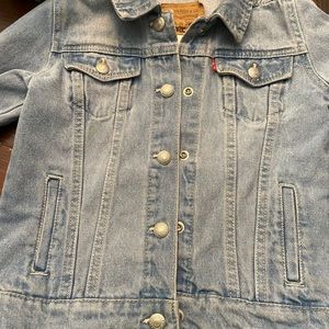 Toddler denim jean Levi jacket.  EUC